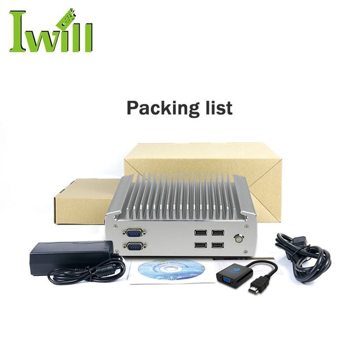 Fanless Industrial pc
