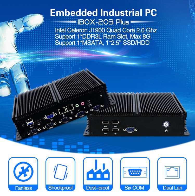 J1900 Embedded Industrial PC