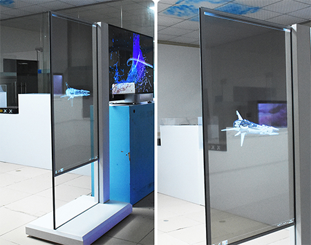 OLED transparentní obrazovka, víte